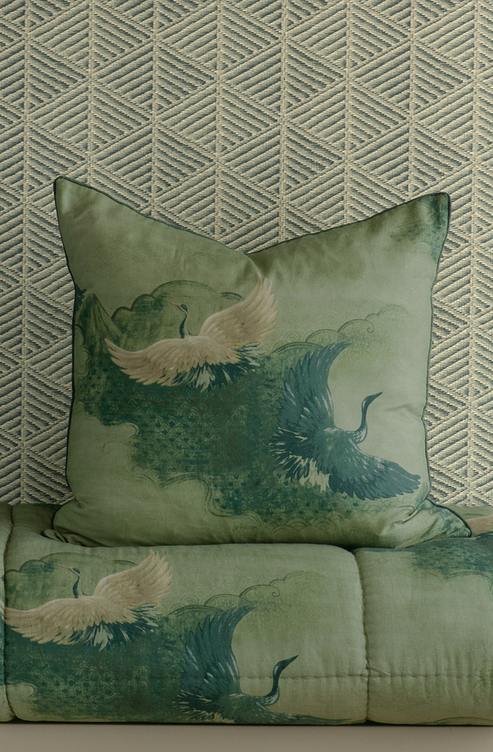 Bianca Lorenne Tsuru Spruce Comforter | Luxury Comforter NZ image 4